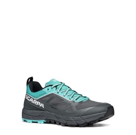 Alpinism & Escalada - Scarpa Rapid Gore-Tex Wmn Anthracite Turquoise Pantofi Approach Femei