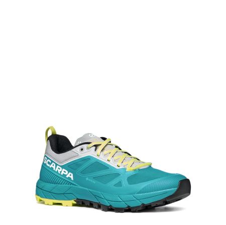 Alpinism & Escalada - Scarpa Rapid Gore-Tex Wmn Blue Bay Sunny Lime Pantofi Approach Femei