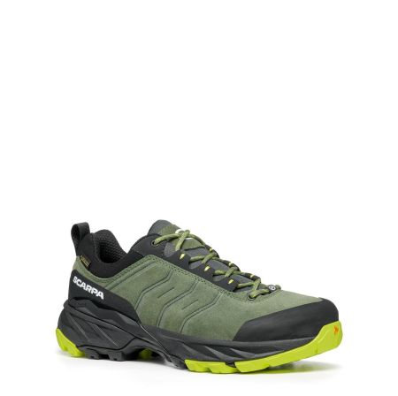 Pantofi femei - Scarpa Rush Trail Gore-Tex Wmn Birch Sunny Lime Pantofi Drumetie Femei
