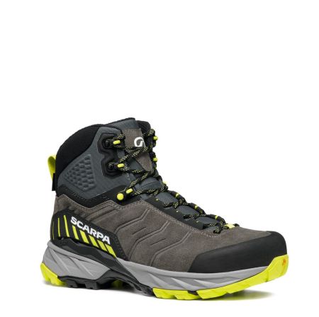 Ghete drumetie - Scarpa Rush Trk Gore-Tex Titanium Lime Bocanci Drumetie Barbati