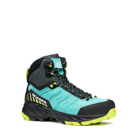 Ghete femei - Scarpa Rush Trk Gore-Tex Wmn Ceramic Sunny Lime Bocanci Drumetie Femei