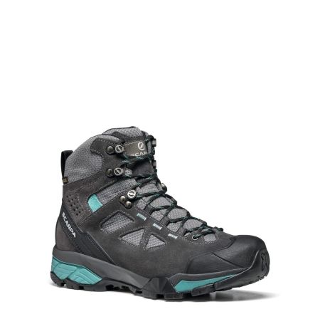 Ghete femei - Scarpa ZG Lite Gore-Tex Wmn Dark Gray Lagoon Bocanci Drumetie Femei