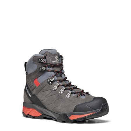 Ghete femei - Scarpa ZG Trek Gore-Tex Wmn Wide Titanium Red Ibiscus Bocanci Drumetie Femei