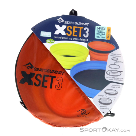 Sea To Summit - Set Vase Pliabile Sea To Summit X-Set 3