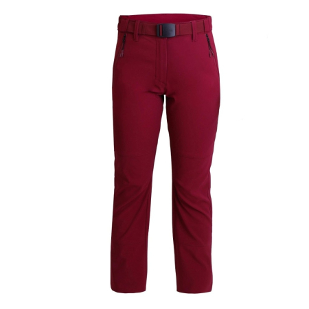 Sphere Pro - Pantaloni Softshell Femei Sphere Pro Poliana Rojo Gris