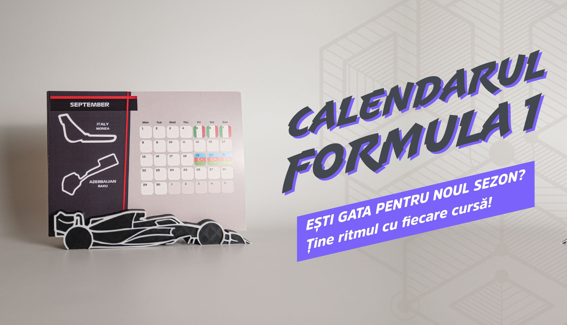 Calendar Formula1