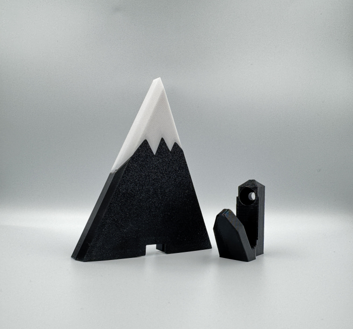 Suport baie pentru prosoape in formǎ de munte,  90x30x100mm [1]