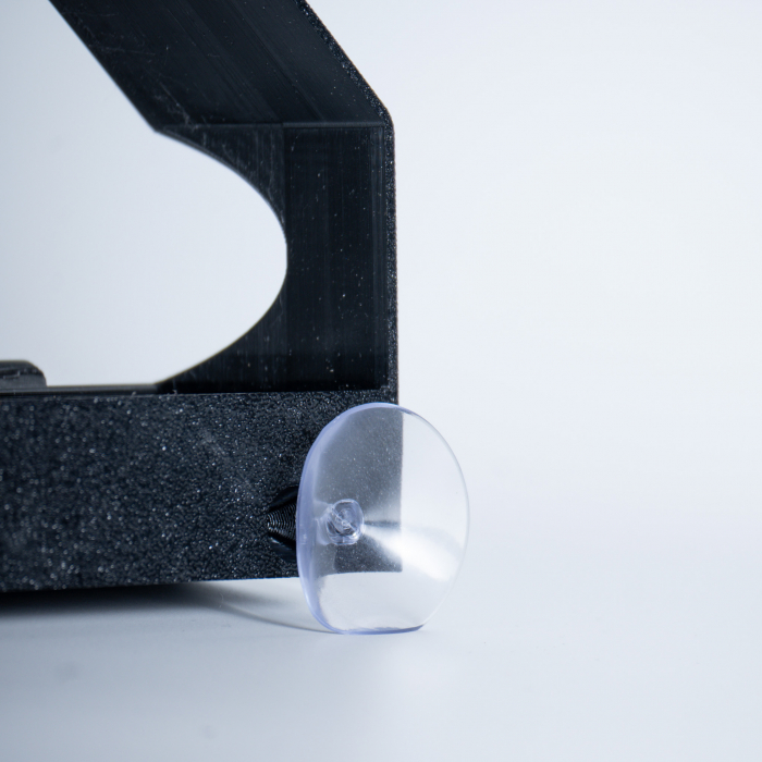 Hranitor pasari care se lipeste de geam, negru 150 x 160 [4]