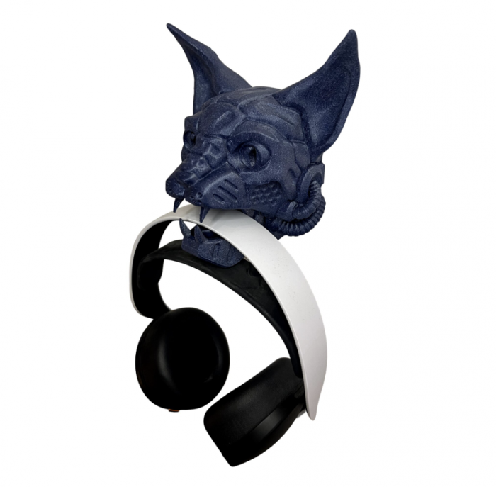 Suport universal pentru casti 'Cyber Cat', prindere perete, 15 cm x 18cm [3]