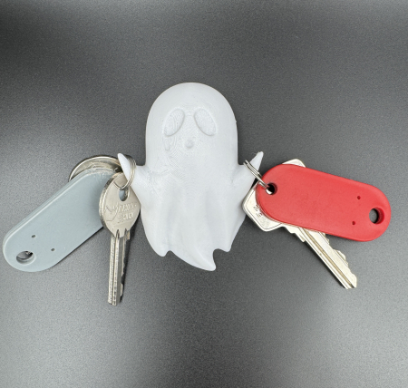 Suport perete - Suport pentru chei in formǎ de fantomǎ, set 3 bucati, 50x25x70 mm