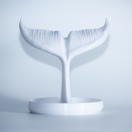 Suport elegant pentru bijuterii in formǎ de coadǎ, ideal pentru lanțic 145x120x150 mm [2]