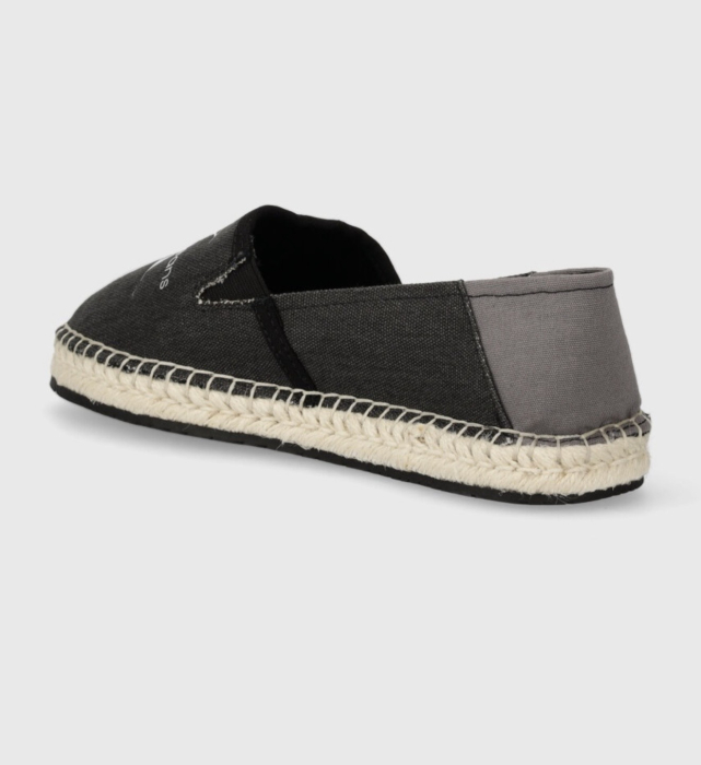 Espadrile Damă Calvin Klein Jeans Espadrille ML BTW – Gri Grafit [3]