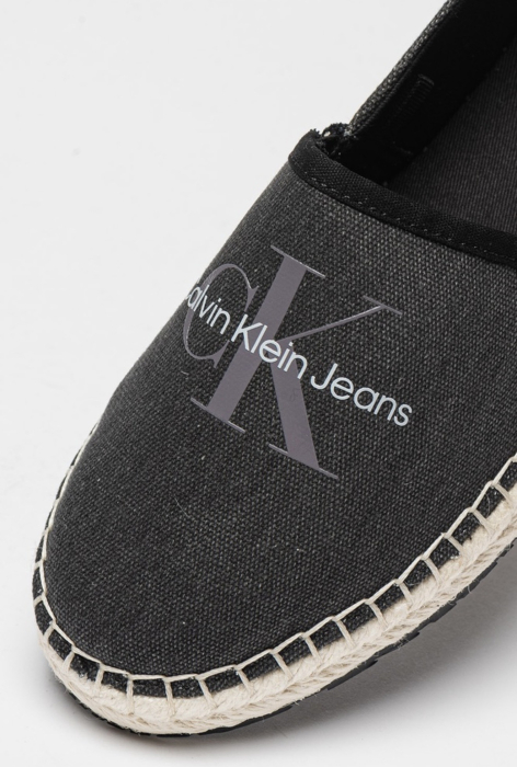 Espadrile Damă Calvin Klein Jeans Espadrille ML BTW – Gri Grafit [5]