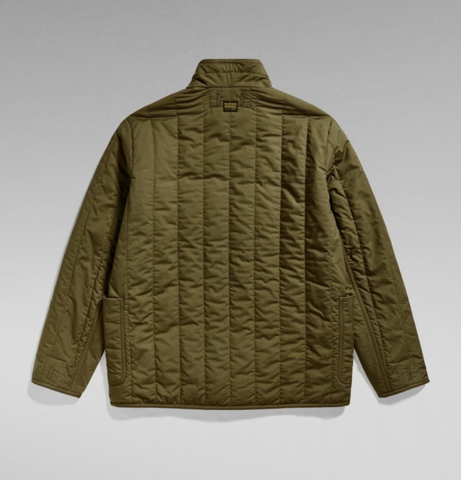 Geacă matlasată Liner Overshirt G-Star – verde olive [2]