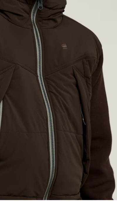 Hanorac Hybrid Bărbați G-Star Alfresco Zip Thru Hoodie [2]