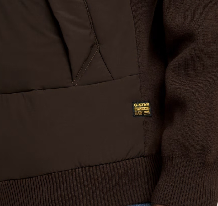 Hanorac Hybrid Bărbați G-Star Alfresco Zip Thru Hoodie [3]