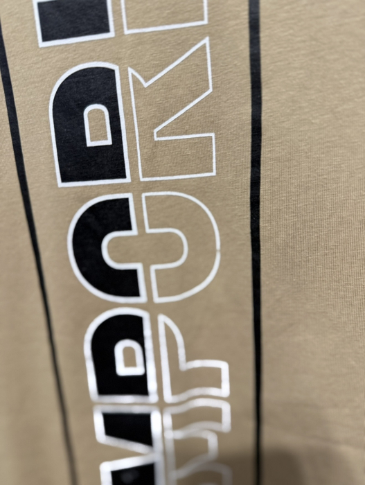 Tricou bărbați Just Emporio bej [3]