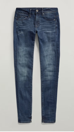 Blugi - Blugi G-Star RAW Midge Zip Skinny, Mid Waist