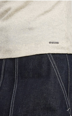 Bluza damă G-Star RAW Coated Slim Rib Mock [1]