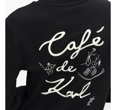 Bluză Karl Lagerfeld x Jorge Parra, Negru [2]