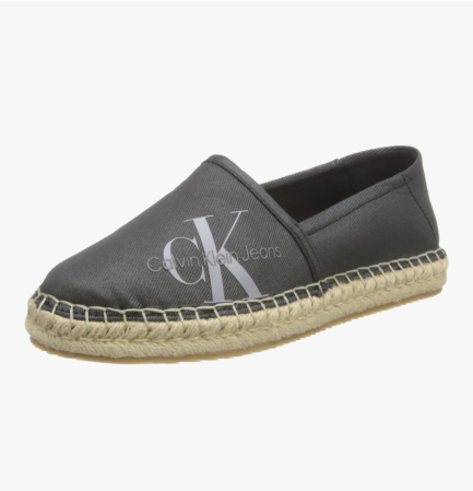 Balerini - Espadrile Damă Calvin Klein Jeans logo mov