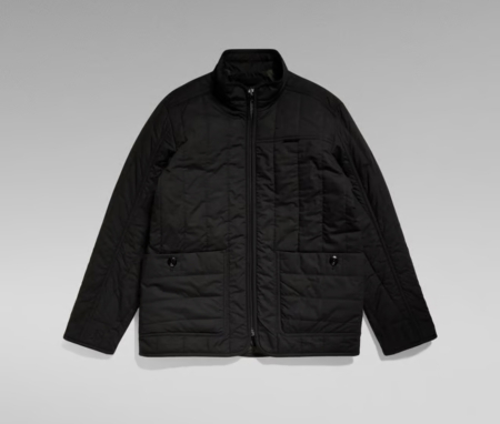 Geci primavara/toamna - Geacă matlasată Liner Overshirt G-Star – negru