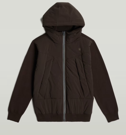 Hanorace & Treninguri - Hanorac Hybrid Bărbați G-Star Alfresco Zip Thru Hoodie