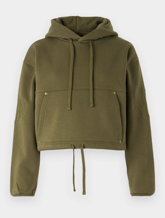 Hanorace & Treninguri - Hanorac Sleeve Graphic Cropped Loose G-Star