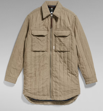Jachete & Paltoane - Jachetă Matlasată G-Star RAW Quilted Zipped Overshirt
