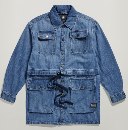 Geci primavara/toamna - Jachetă Modulară Denim G-Star RAW 2 în 1