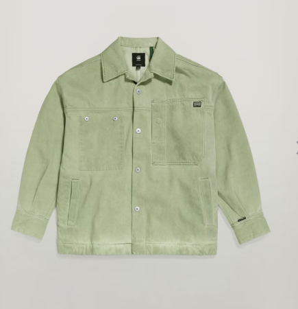 Jachete & Paltoane - Jachetă Tip Cămașă G-Star RAW Oversized Verde