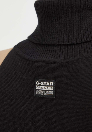 Rochie G-Star RAW High-Neck Side-Slit Maxi Dress [1]