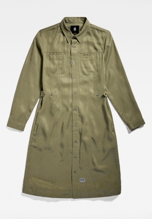 Rochii - Rochie Tip Cămașă G-Star RAW – Ensis Green