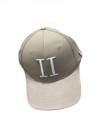 Sepci & Caciuli - Sapca Unisex Les Deux Suede II Baseball Cap din Bumbac si Cozoroc din Piele Intoarsa