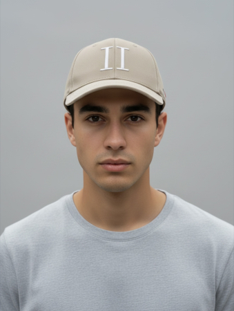 Sapca Unisex Les Deux Suede II Baseball Cap din Bumbac si Cozoroc din Piele Intoarsa [2]