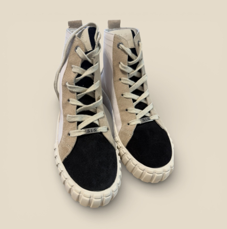 Sneackers & Tenisi - Sneakers SALSA JEANS High-Top - Suede & Canvas