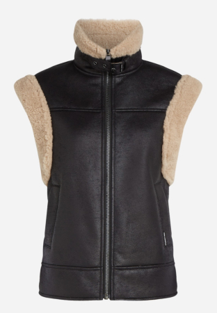 Pulovere & Cardigane - Vestă Damă Karl Lagerfeld cu Guler Înalt Chic