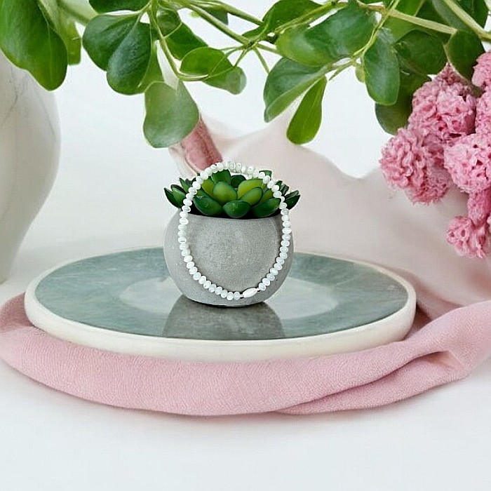 Bratara dama Carolina din sidef de scoica cu accesorii din argint 925 [3]