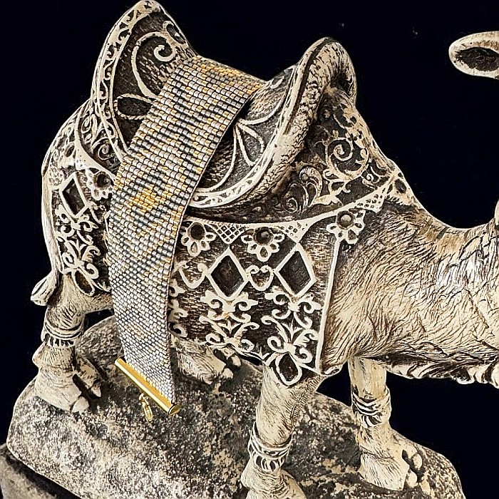 Bratara dama multistrat Helia, impletita manual din margele de nisip Miyuki [7]