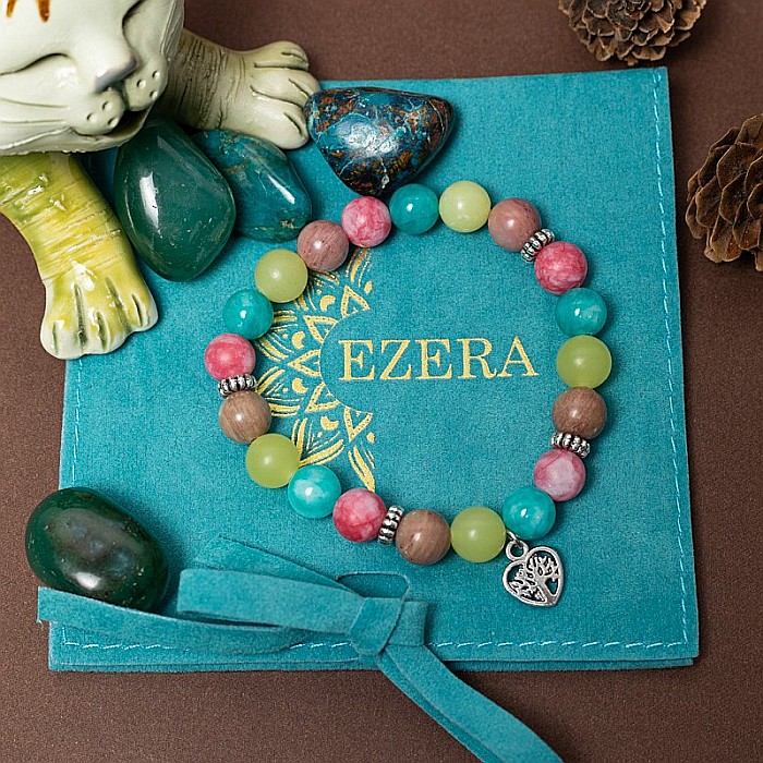 Bratara dama pietre semipretioase Leila, margele de 8 mm [8]