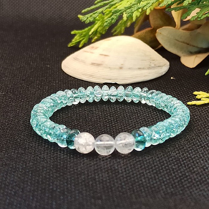 Bratara dama Yohana cu cristale de cuart transparent [5]