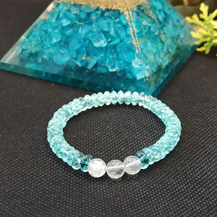 Bratara dama Yohana cu cristale de cuart transparent [7]