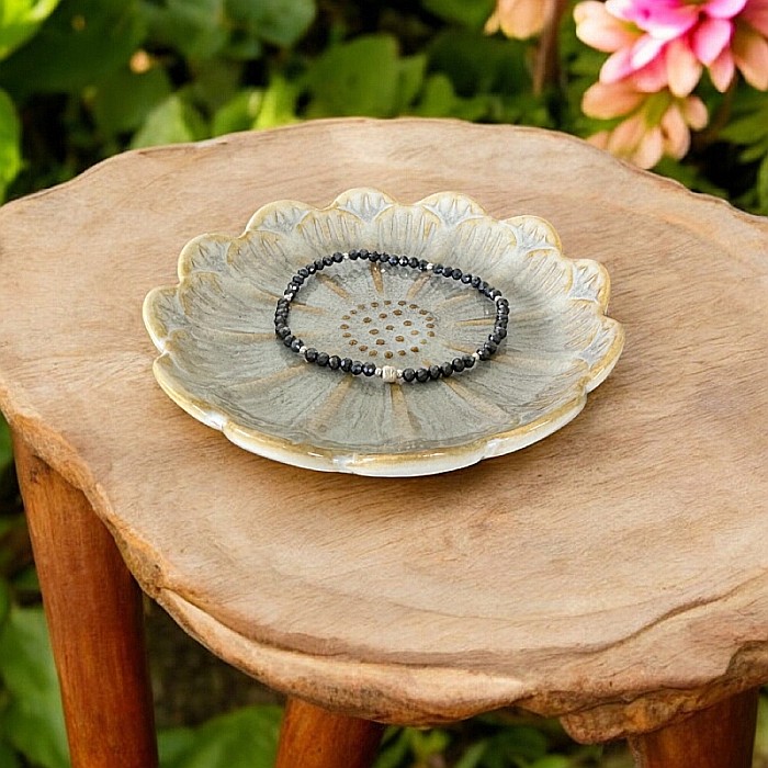 Bratara femei Elaine din Hematit cu Titan cu accesorii din Argint 925 [3]