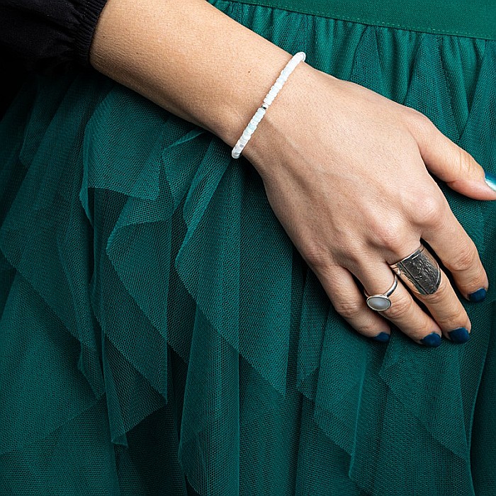 Bratara Femei Tanya din sidef de scoici, accesoriu din argint 925 [12]