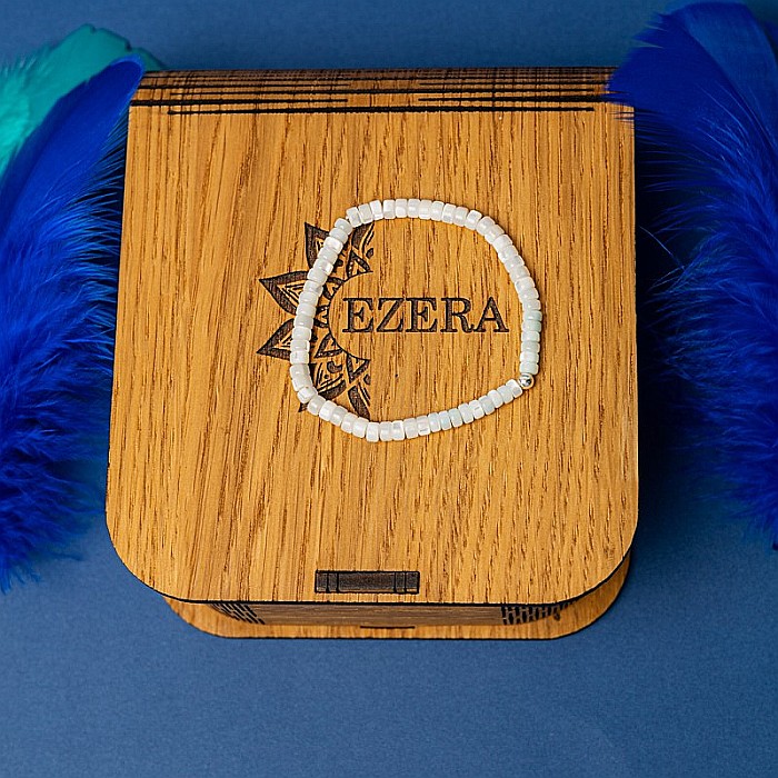 Bratara Femei Tanya din sidef de scoici, accesoriu din argint 925 [9]