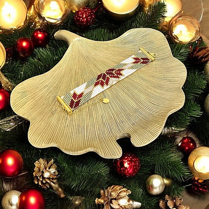 Bratara handmade eleganta, impletita cu Margele Miyuki, Selma [2]