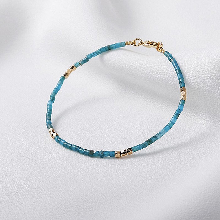 Bratara Tashi din cristale naturale de Kianit [3]