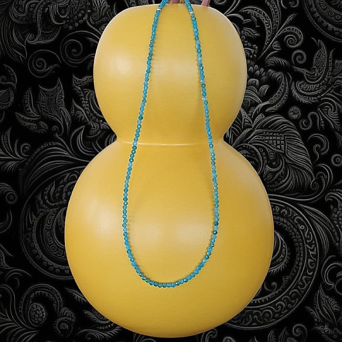 Colier choker Hetal din pietre semipretioase apatit natural [6]