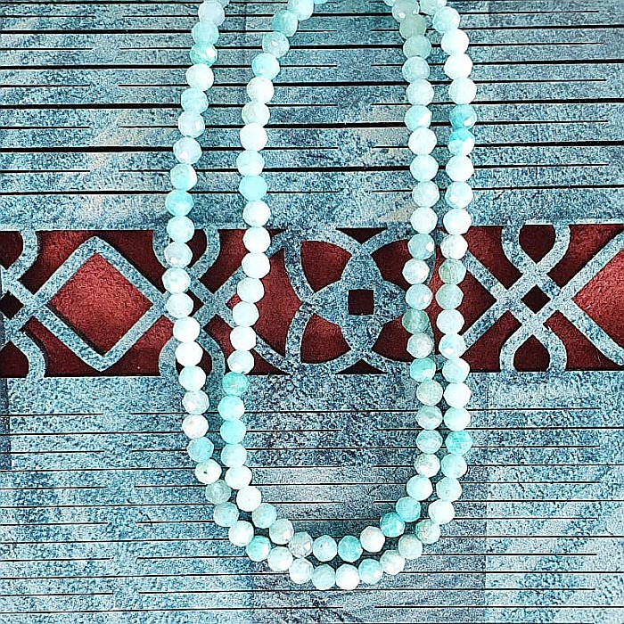 Colier choker Minis pietre semipretioase Amazonit [8]