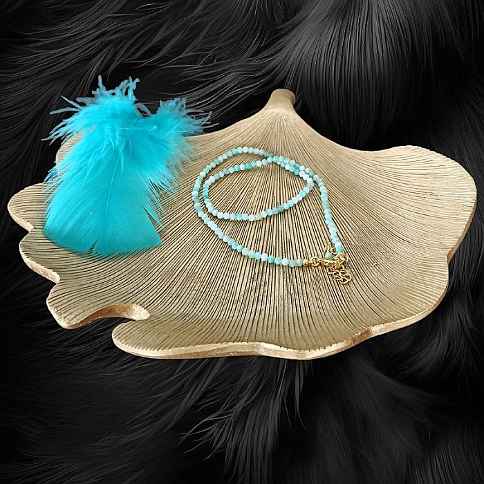 Colier choker Minis pietre semipretioase Amazonit [4]